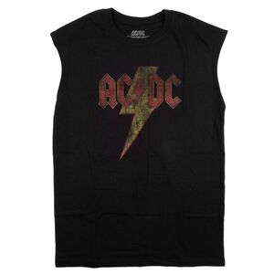 ACDC cutoff tank top